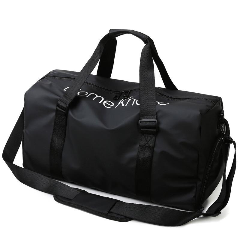 NNEDSZ Waterproof Gym Bag - Compact and Durable - Black