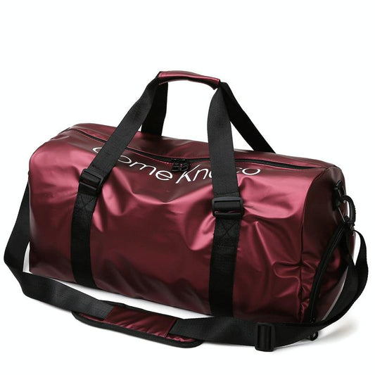 NNEDSZ Waterproof Gym Bag - Compact and Durable - Black