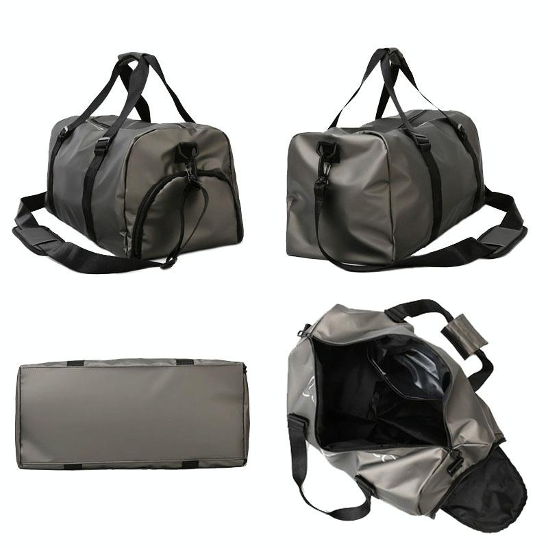 NNEDSZ Waterproof Gym Bag - Compact and Durable - Black